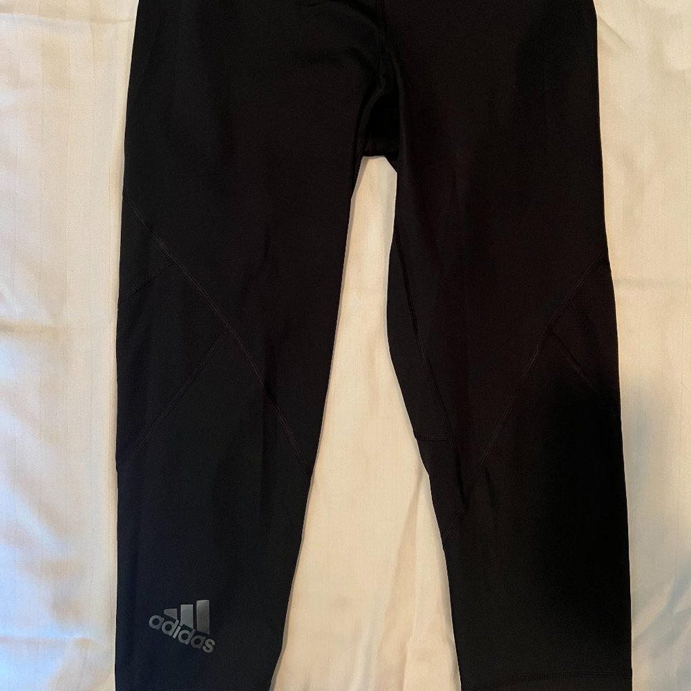 Small Black Adidas Performance Capris